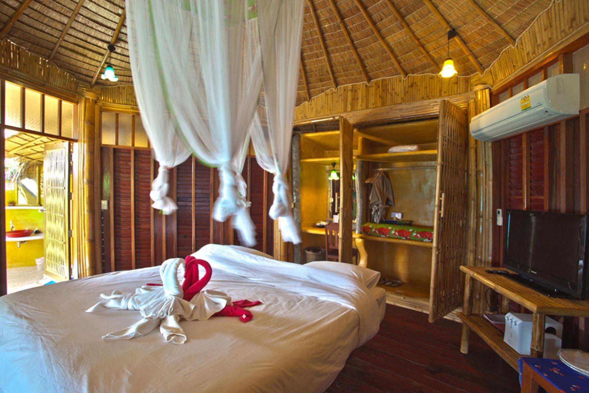 Koh Tao Bamboo Huts Otel Dış mekan fotoğraf