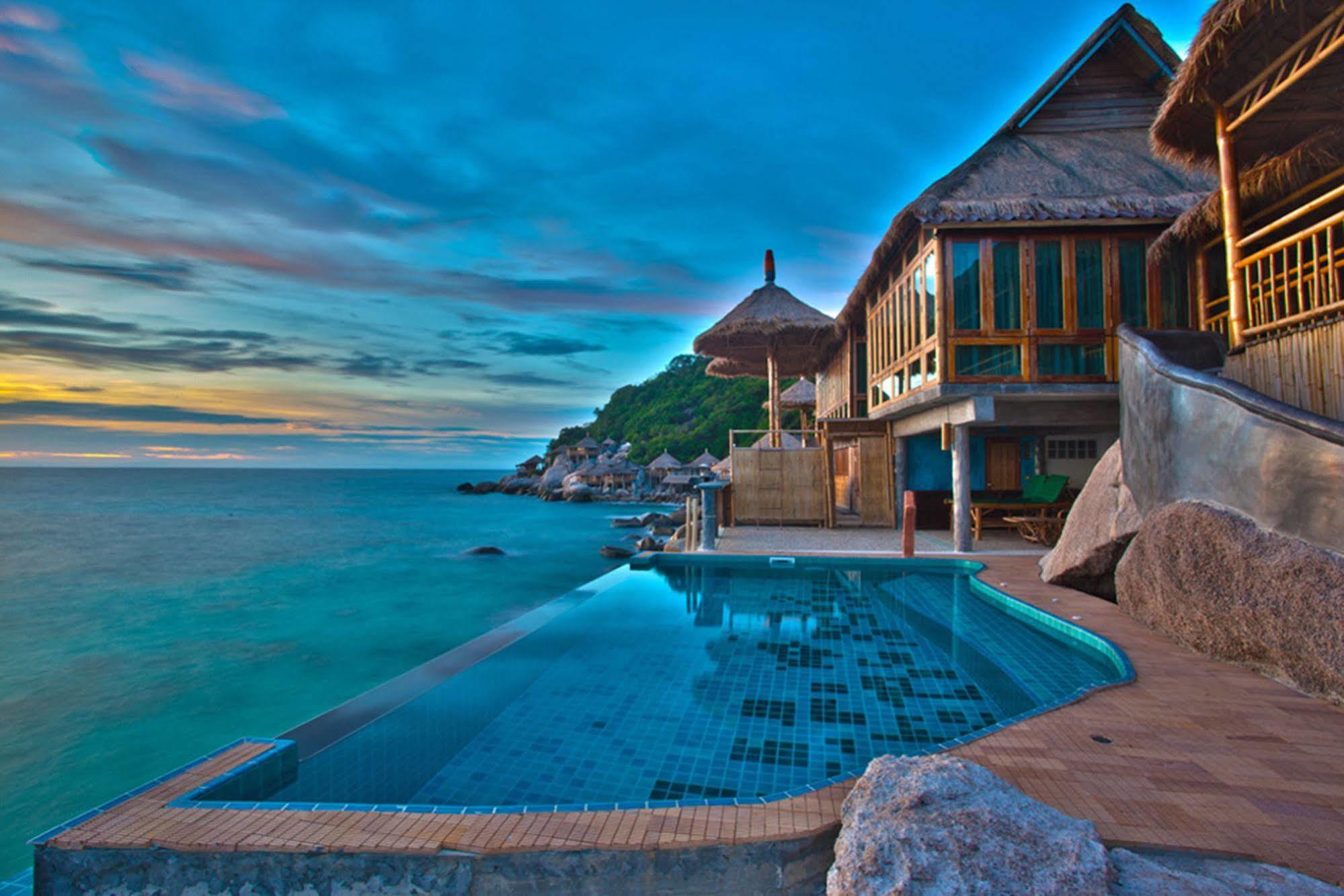 Koh Tao Bamboo Huts Otel Dış mekan fotoğraf