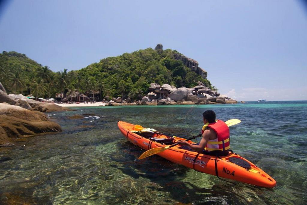 Koh Tao Bamboo Huts Otel Dış mekan fotoğraf