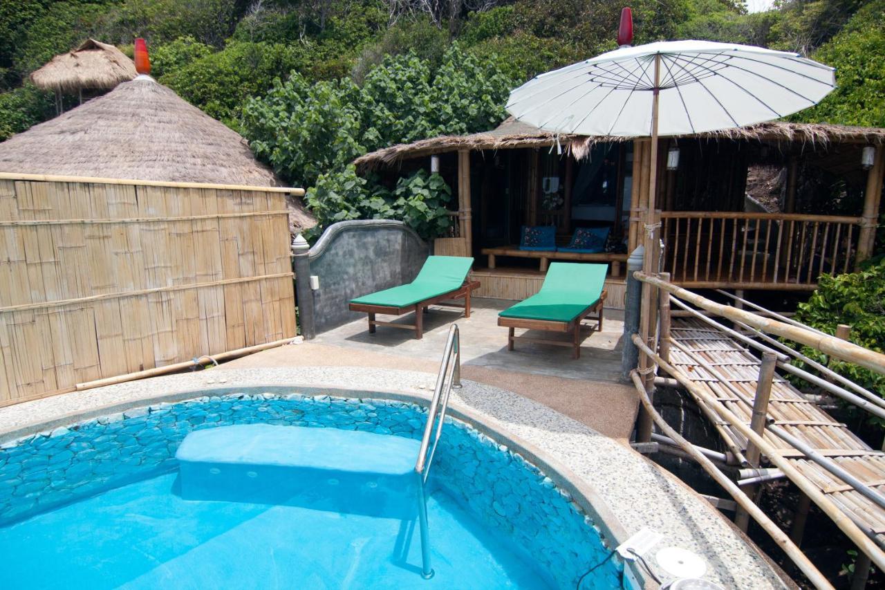 Koh Tao Bamboo Huts Otel Oda fotoğraf